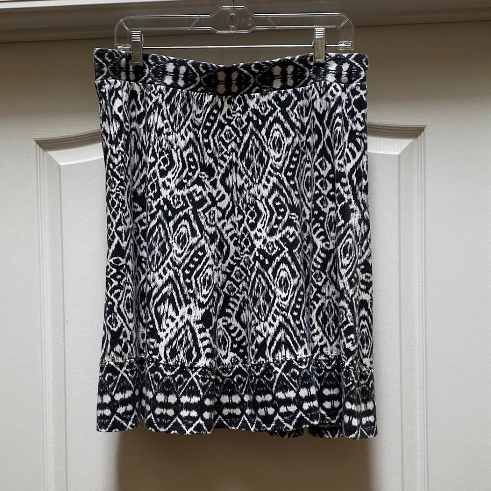 Dress Barn Ikat print skirt